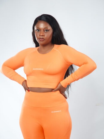 Orange Long Sleeve Set